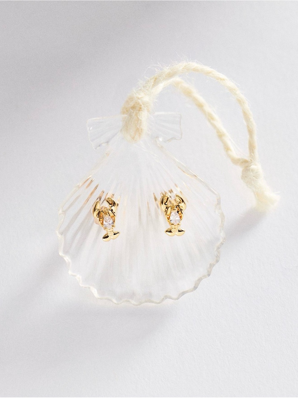 Anthropologie Summer Icon Post Earrings Lobster NWT